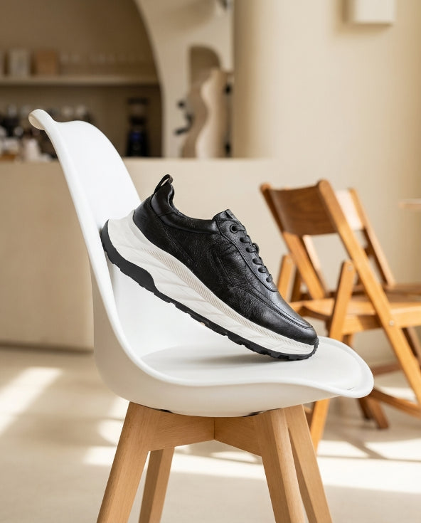 Casual shoe in genuine leather B. Cognac SantoCacique™ 🇨🇴