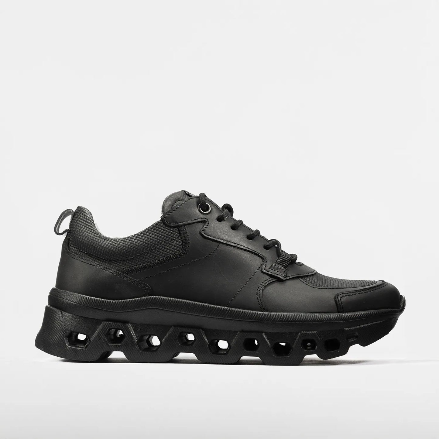 Zapato Sport de Cuero Auténtico Negros