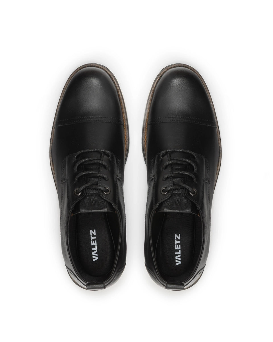 Zapato formal de Cuero Auténtico Negros