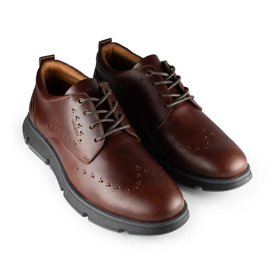 Oxfords Nardo Coñac y Negro