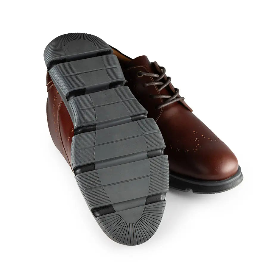 Oxfords Nardo Coñac y Negro