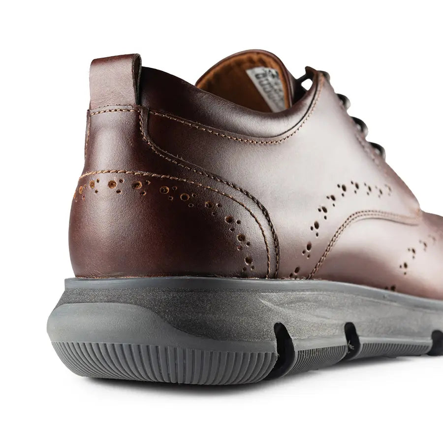 Oxfords Nardo Coñac y Negro