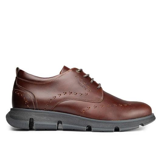 Oxfords Nardo Coñac y Negro