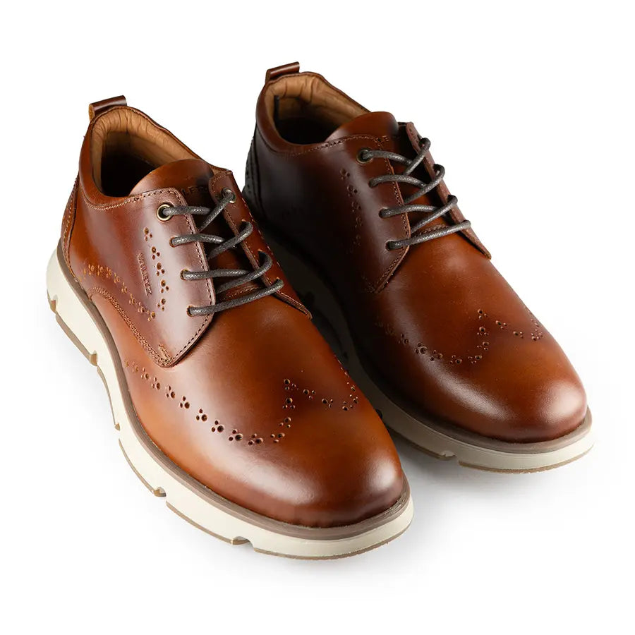 Oxford Nardo en Cuero Miel