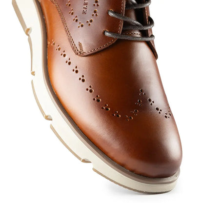 Oxford Nardo en Cuero Miel