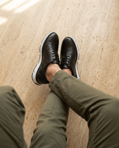 Casual shoe in genuine leather B. Cognac SantoCacique™ 🇨🇴