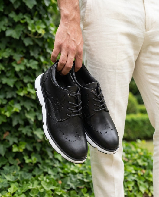 Casual shoe in genuine leather B. Cognac SantoCacique™ 🇨🇴