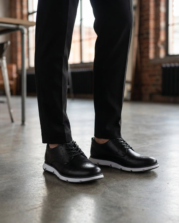 Casual shoe in genuine leather B. Cognac SantoCacique™ 🇨🇴