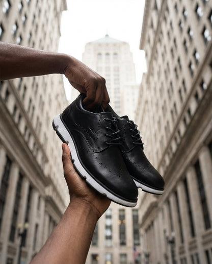 Casual shoe in genuine leather B. Cognac SantoCacique™ 🇨🇴