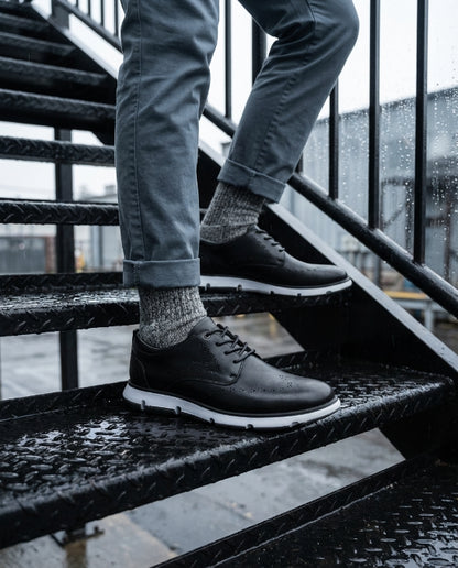 Casual shoe in genuine leather B. Cognac SantoCacique™ 🇨🇴