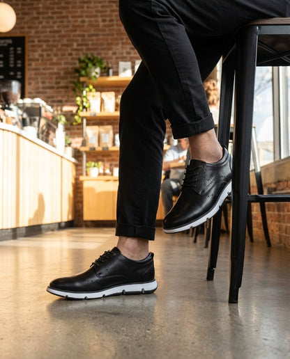 Casual shoe in genuine leather B. Cognac SantoCacique™ 🇨🇴