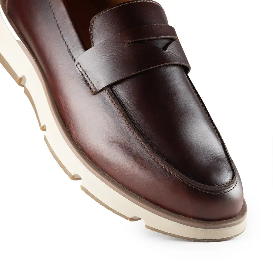 Olmo Estilo Penny Loafer Coñac x Cafe