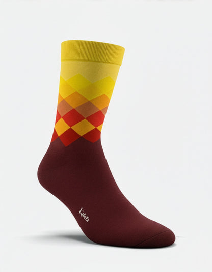 Calcetín sunset multicolor - Unisex