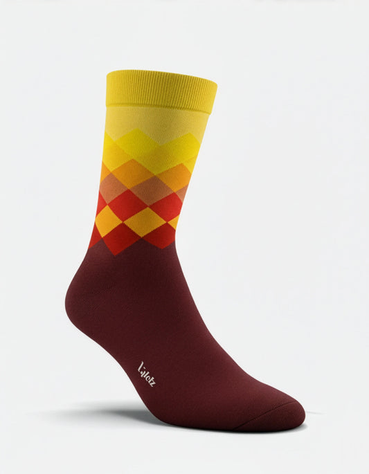 Calcetín sunset multicolor - Unisex