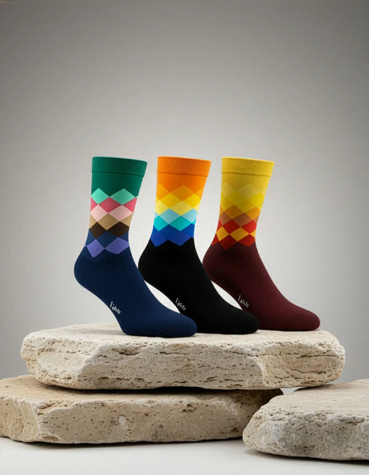 El Explorador - Pack de 3 Calcetines de Diseño