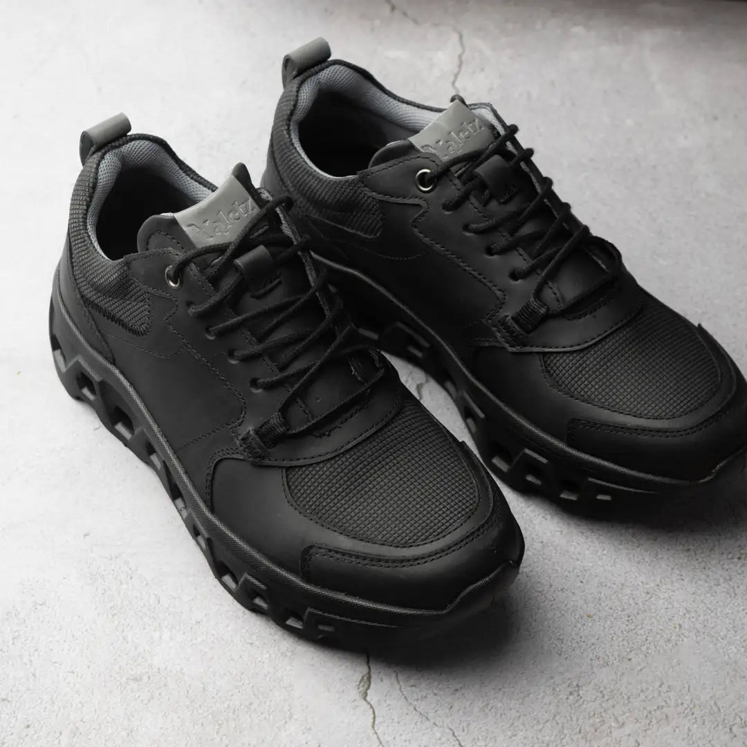 Zapato Sport de Cuero Auténtico Negros