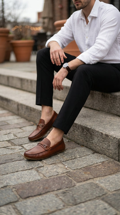 Mocasin Versalles Miel