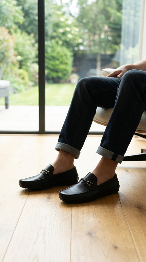 Mocasin Versalles Negro