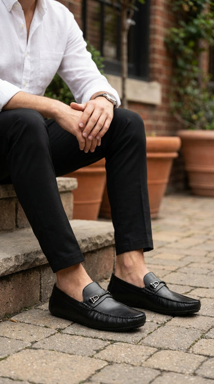Mocasin Versalles Negro
