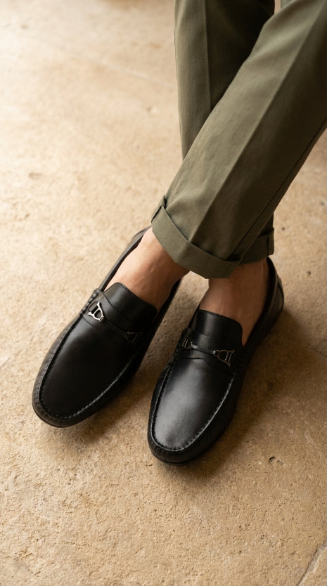Mocasin Versalles Negro