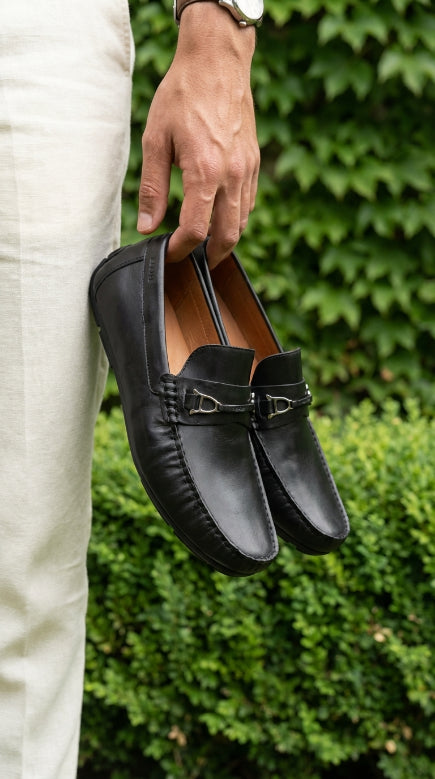 Mocasin Versalles Negro