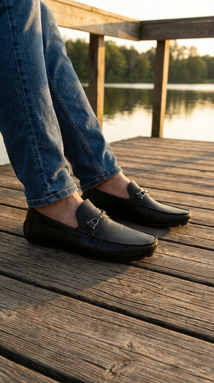 Mocasin Versalles Negro