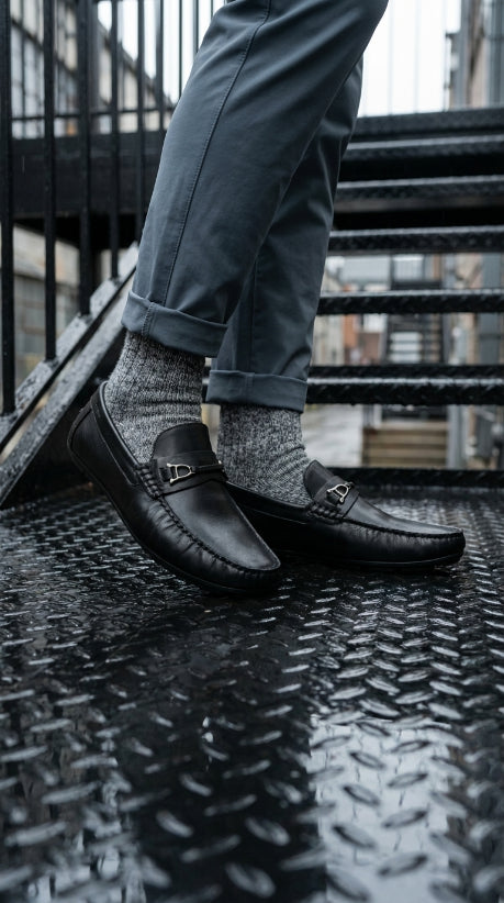 Mocasin Versalles Negro