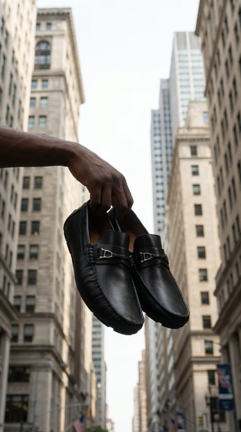 Mocasin Versalles Negro