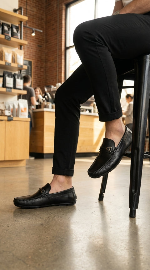 Mocasin Versalles Negro