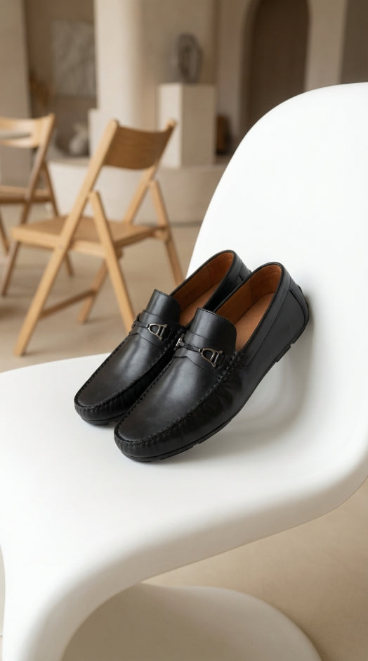 Mocasin Versalles Negro