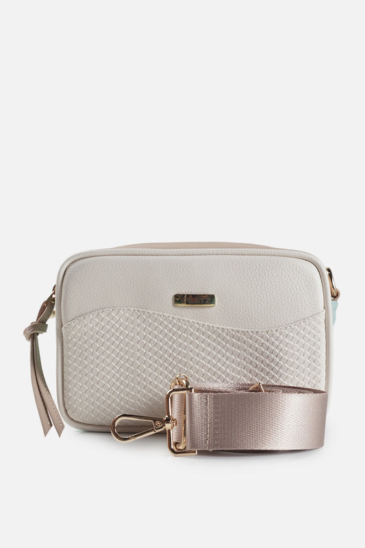 Mini Bag Grecia Taupe+Lila