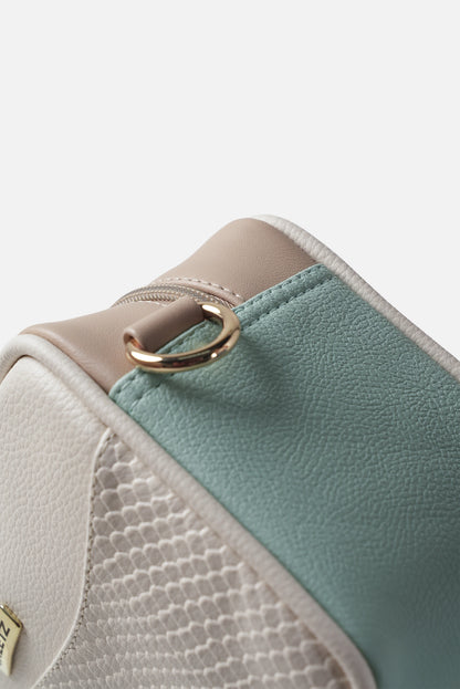 Mini Bag Grecia Taupe+Lila