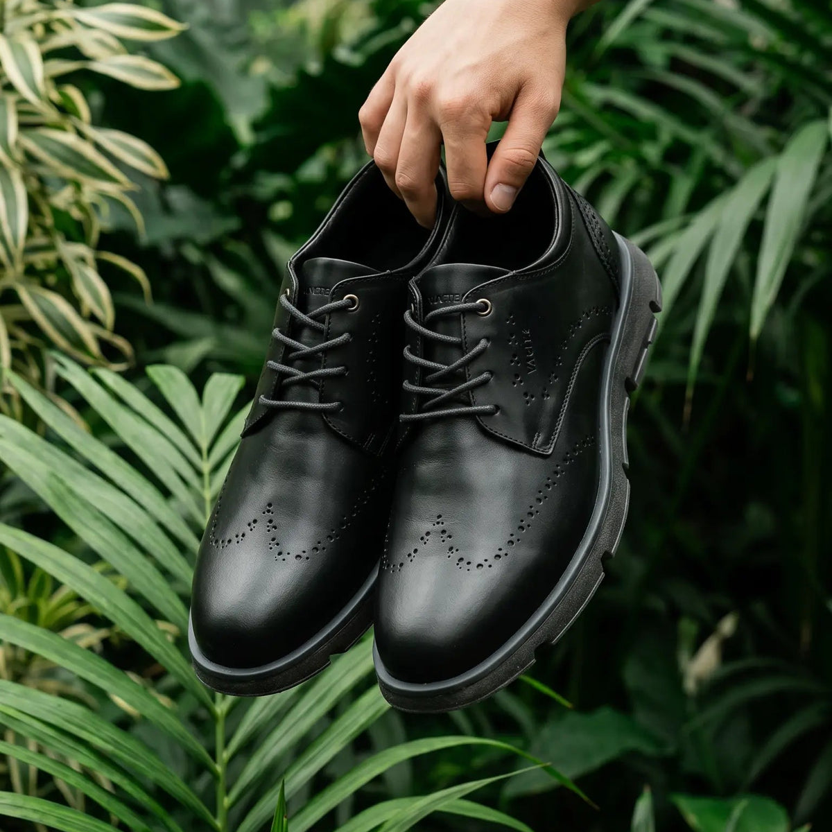 Oxfords Nardo Negro - zapato en uso estilo casual vestir
